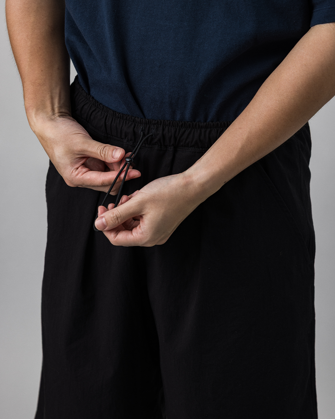 Ithe|No.80-IO Short Pants (BLACK)