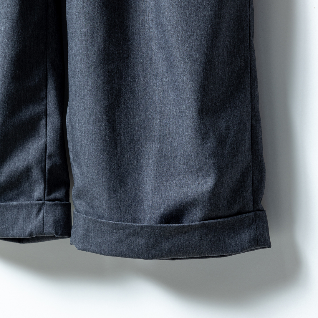 【LAST 1】tsuzuli|EZ SLACKS (GRAY)
