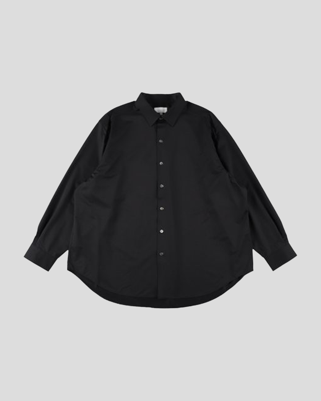 【Last 1】KANEMASA PHIL. 2025AW|46G Atmosphere Shirt (BLACK)