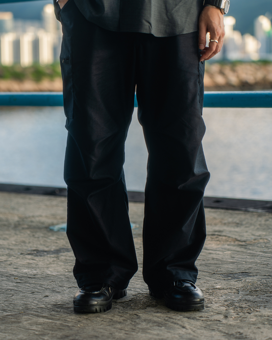 【10% OFF / Exclusive for IKKOKU SHOP】Ithe|No.03-64-IO Moleskin Pants (BLACK)