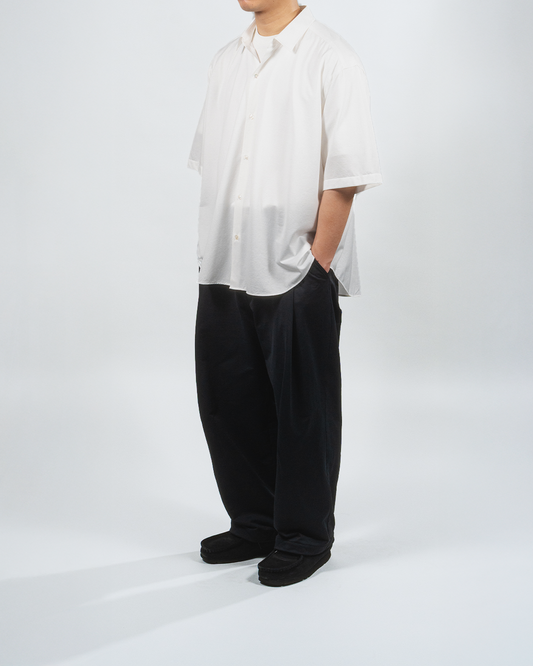 【20% OFF】KANEMASA PHIL. 2025SS|46G Atmosphere S/S Shirt (WHITE)