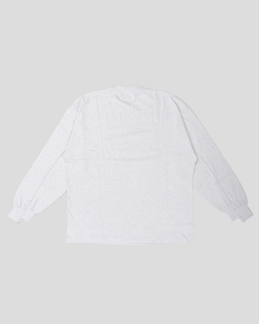 【Last 1】wonderland|Wind L/S T-shirts (ASH GRAY)