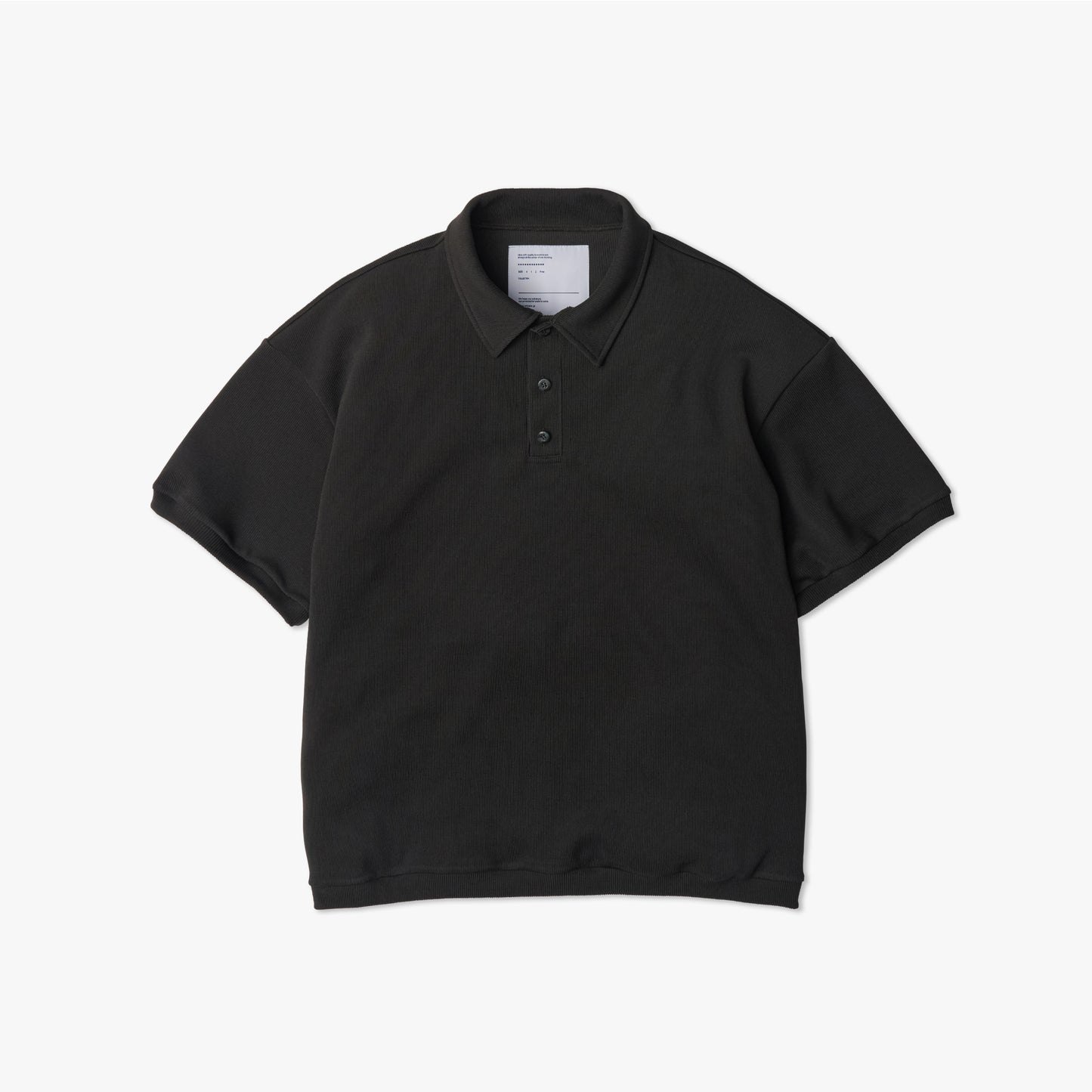 UNTRACE|_166 POLO SHIRT S/S (CHARCOAL)