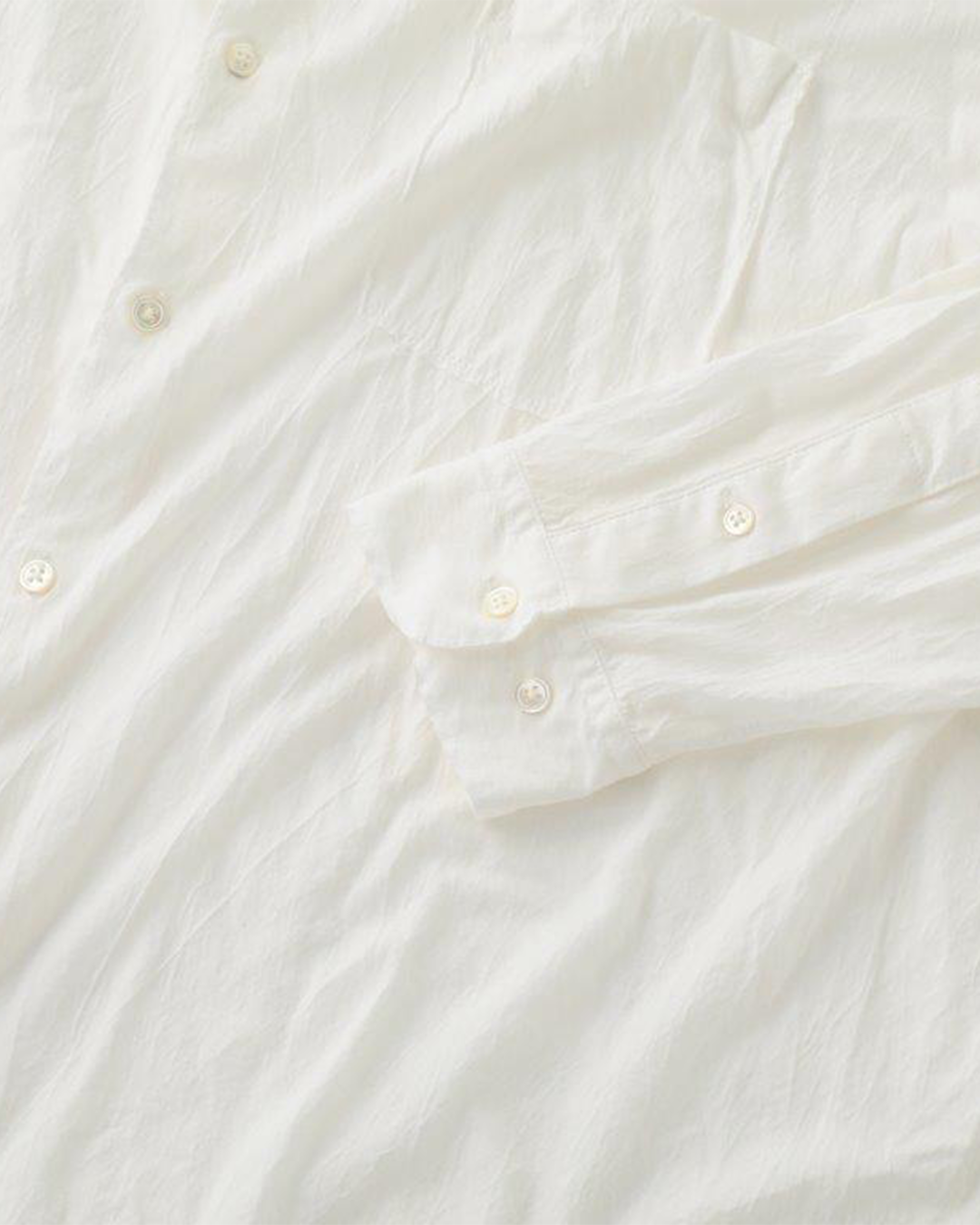 【40% OFF】KANEMASA PHIL. 2024AW|46G Artisan Shirt (WHITE)
