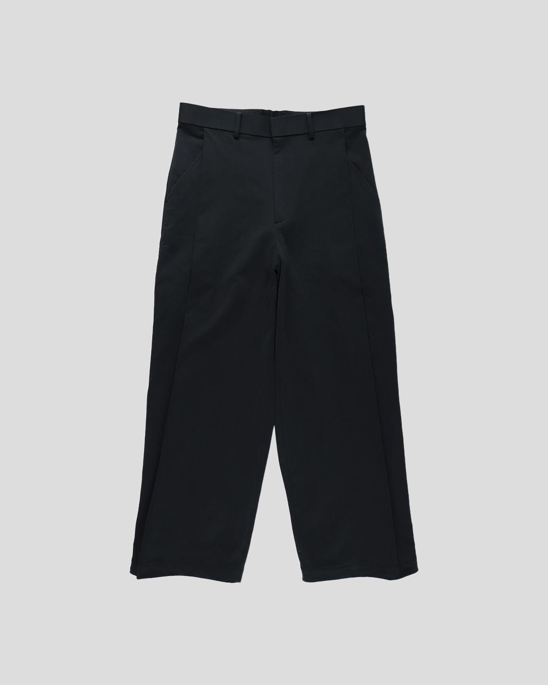 【40% OFF / Last 1】KANEMASA PHIL. 2024AW|36G ECONYL Solid Balloon Trousers (BLACK)