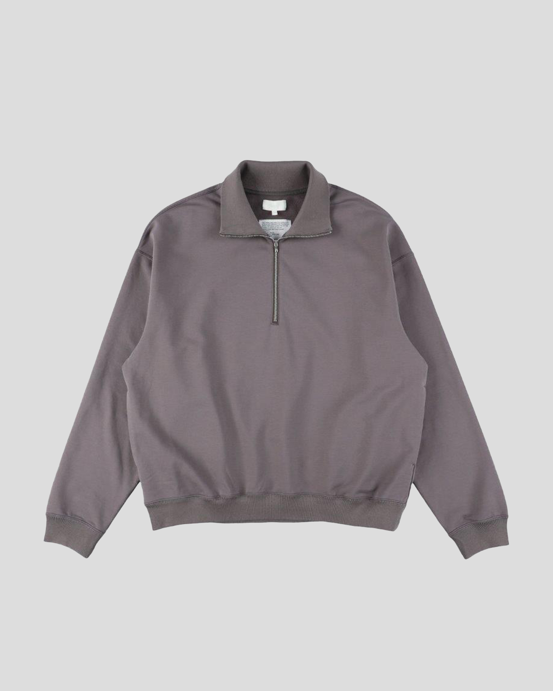 【40% OFF】KANEMASA PHIL. 2024AW|36G Super Fine Gauge Half Zip Pullover (CHARCAOL)