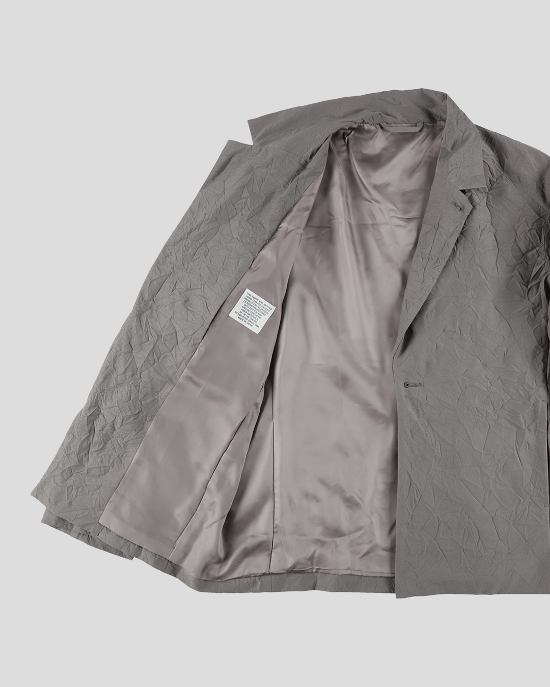 【40% OFF】KANEMASA PHIL. 2024AW|46G Washer Boxy Jacket (GRAY)