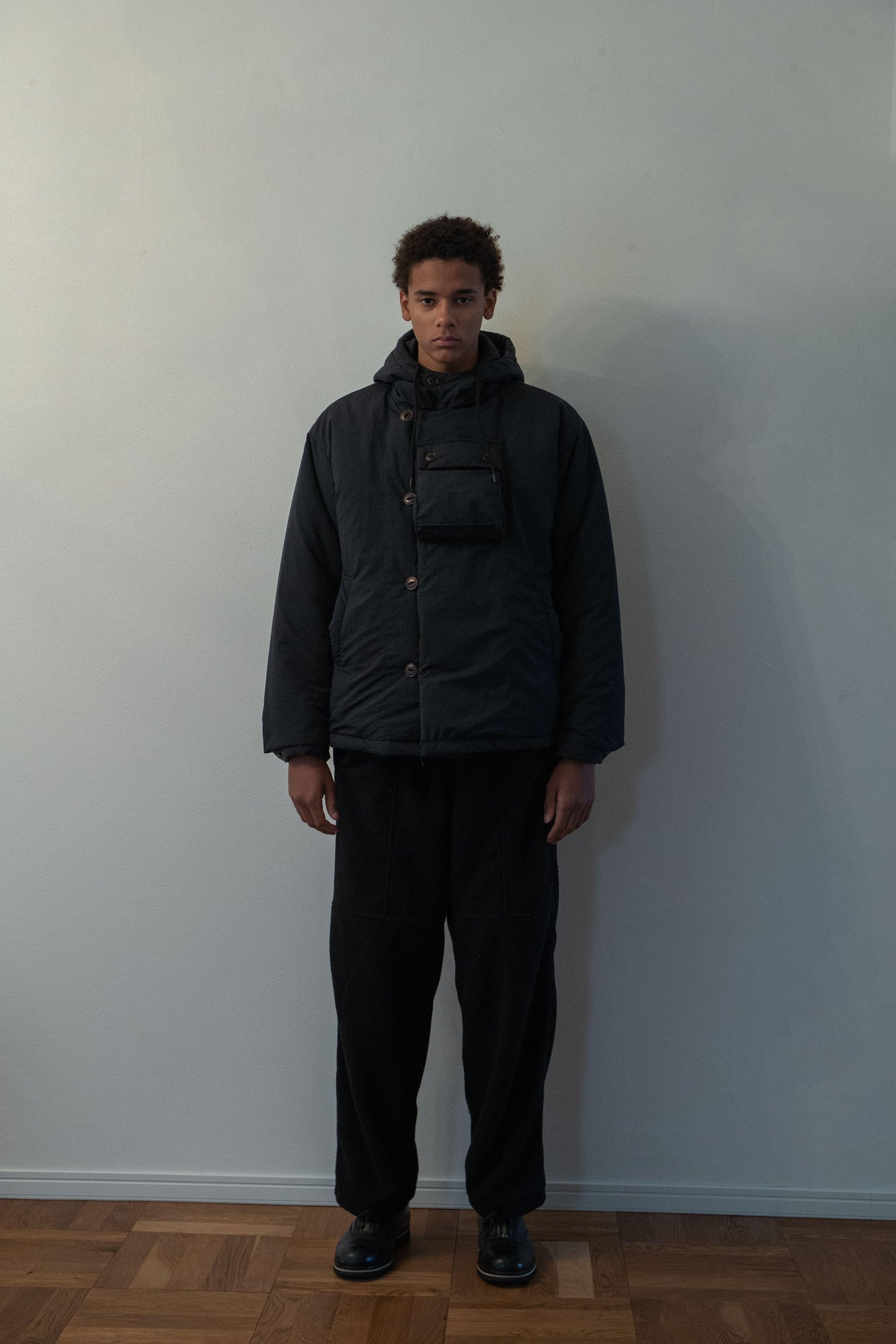WONDERLAND|Light Parka (BLACK) - IKKOKU SHOP