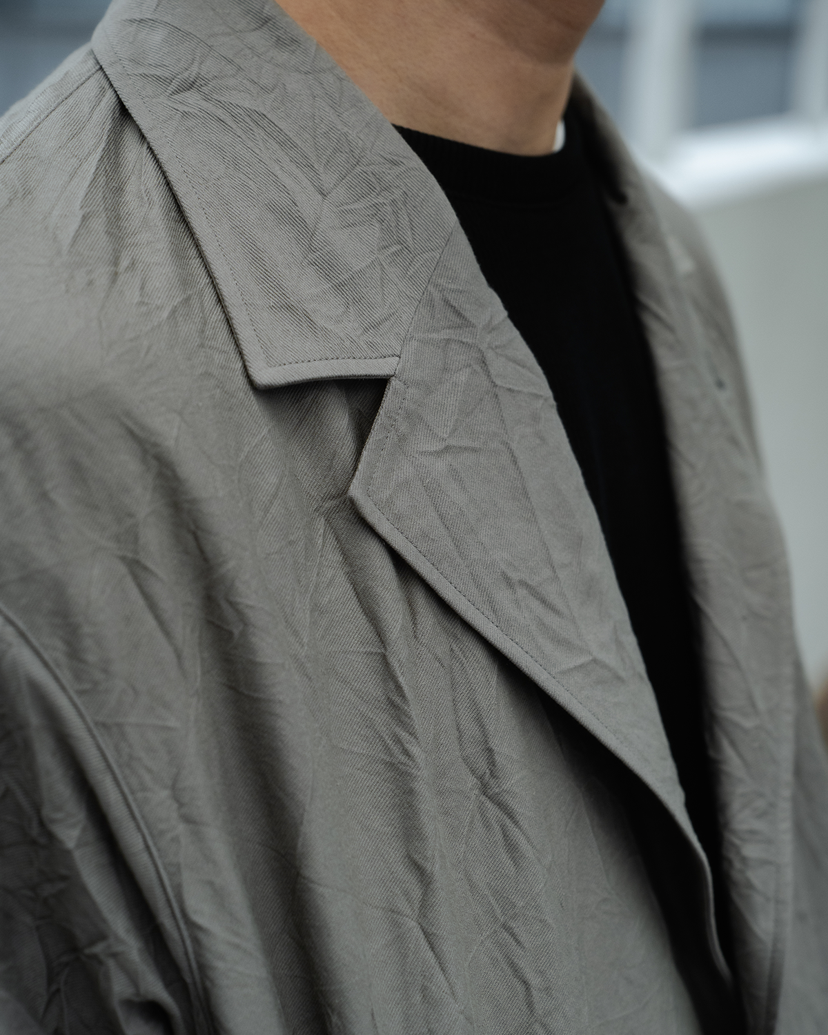 【40% OFF】KANEMASA PHIL. 2024AW|46G Washer Boxy Jacket (GRAY)