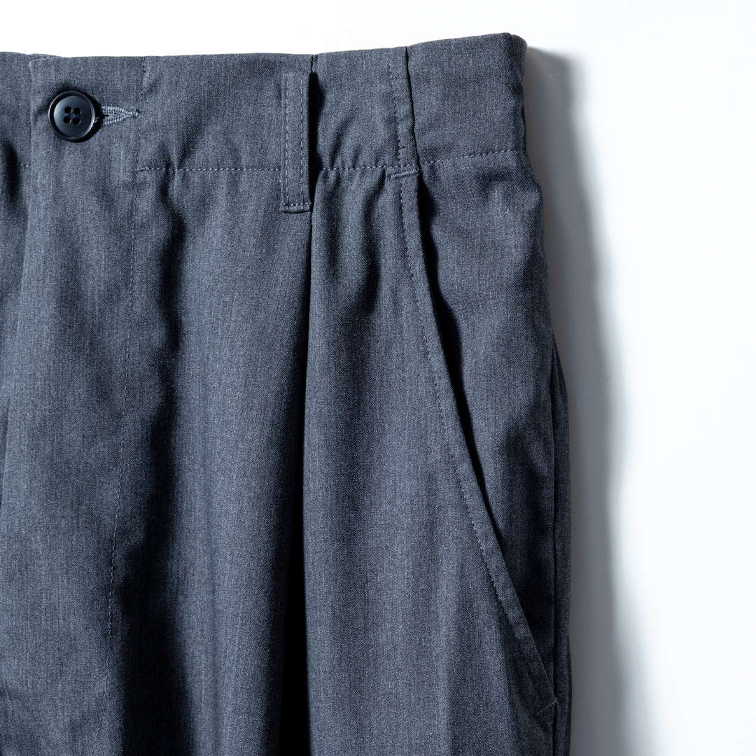 【LAST 1】tsuzuli|EZ SLACKS (GRAY)