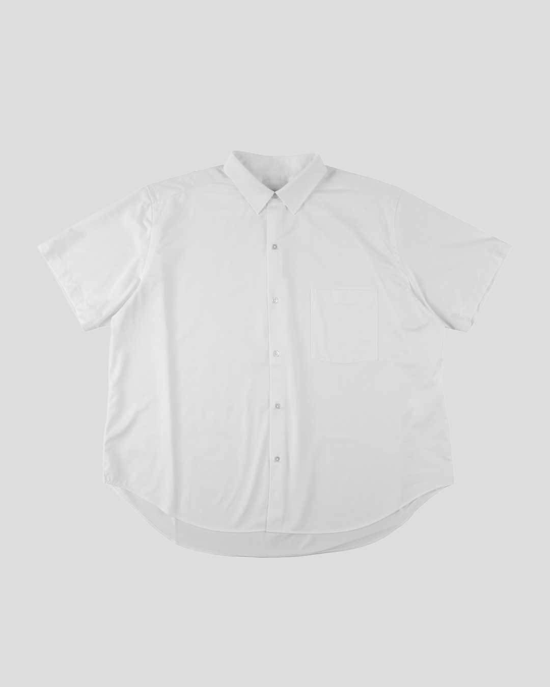 KANEMASA PHIL. 2025SS|46G Atmosphere S/S Shirt (WHITE)