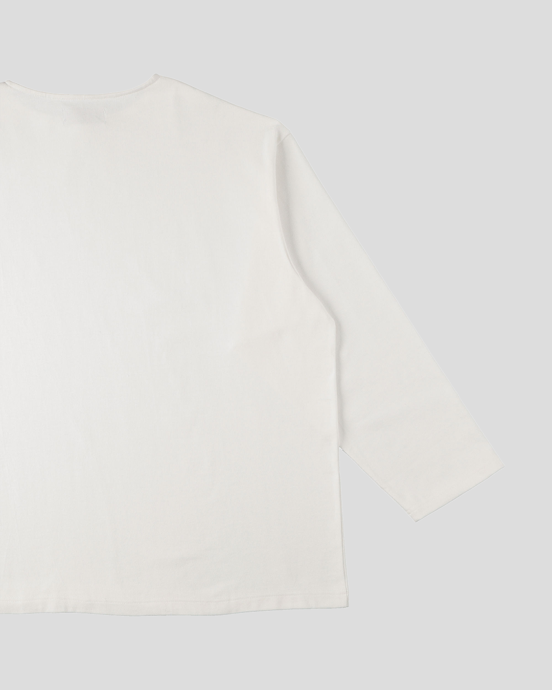 【30% OFF】tsuzuli|BSQ BOAT NECK LONG SLEEVE (WHITE)