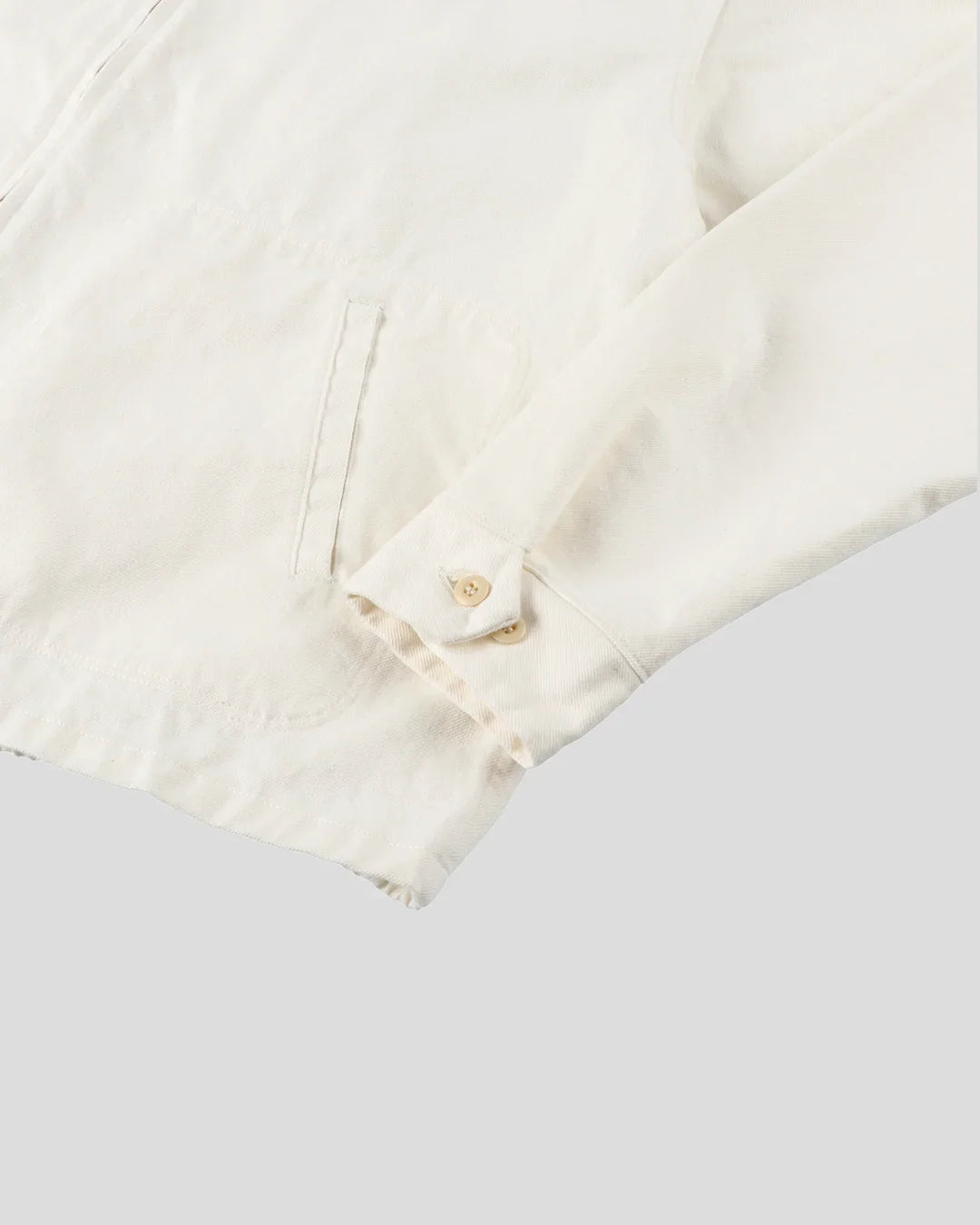 【Last 1】tsuzuli|SPORTS JACKET DENIM (WHITE)