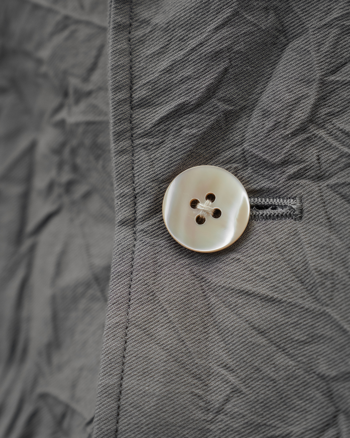 【40% OFF】KANEMASA PHIL. 2024AW|46G Washer Boxy Jacket (GRAY)