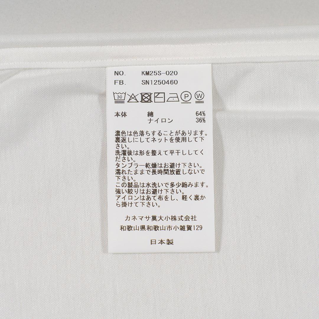 KANEMASA PHIL. 2025SS|46G Atmosphere S/S Shirt (WHITE) - IKKOKU SHOP