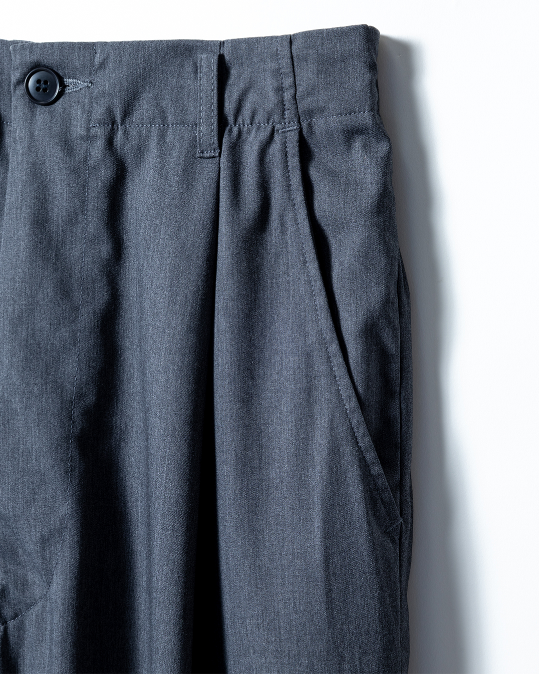 【20% OFF / Last 1】tsuzuli|EZ SLACKS (GRAY)