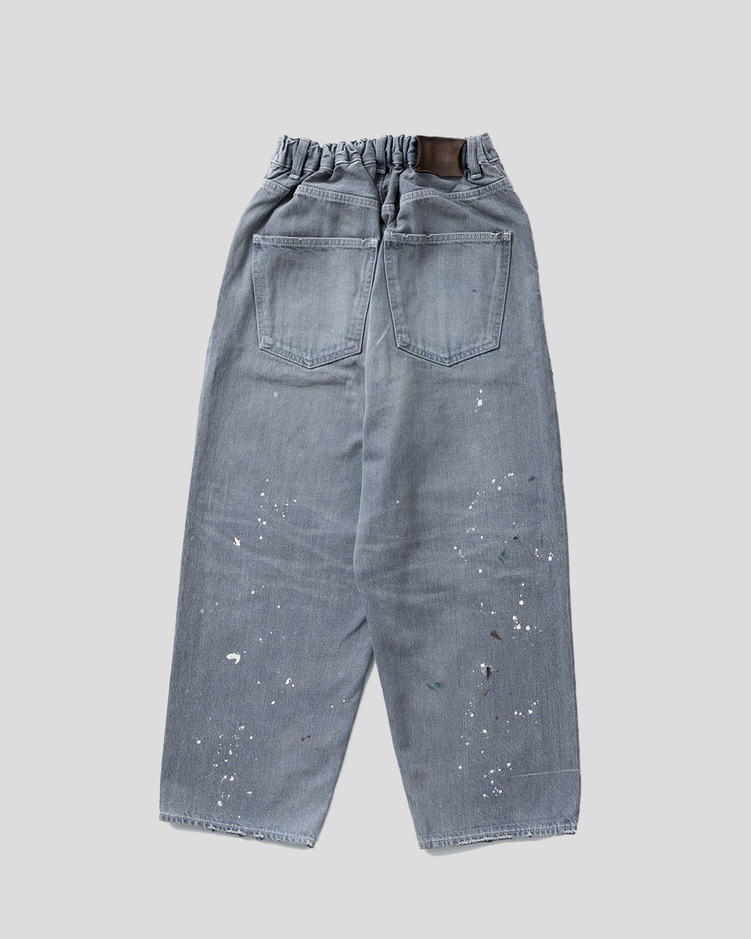 【40% OFF / Last 1】tsuzuli 2024AW|EZ DENIM 5P PANTS PAINT (BLACK PAINT)