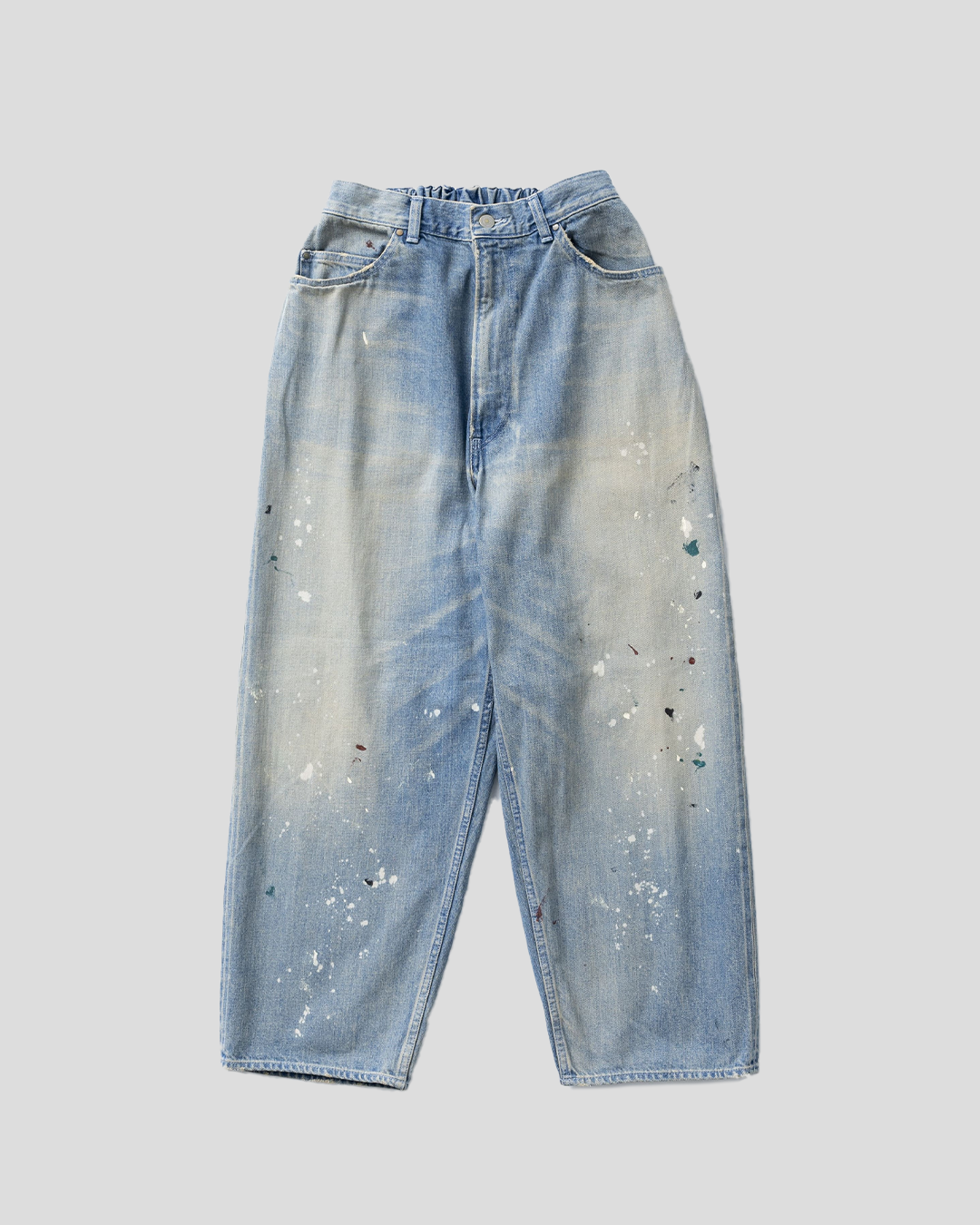 【40% OFF / Last 1】tsuzuli 2024AW|EZ DENIM 5P PANTS PAINT (INDIGO PAINT)