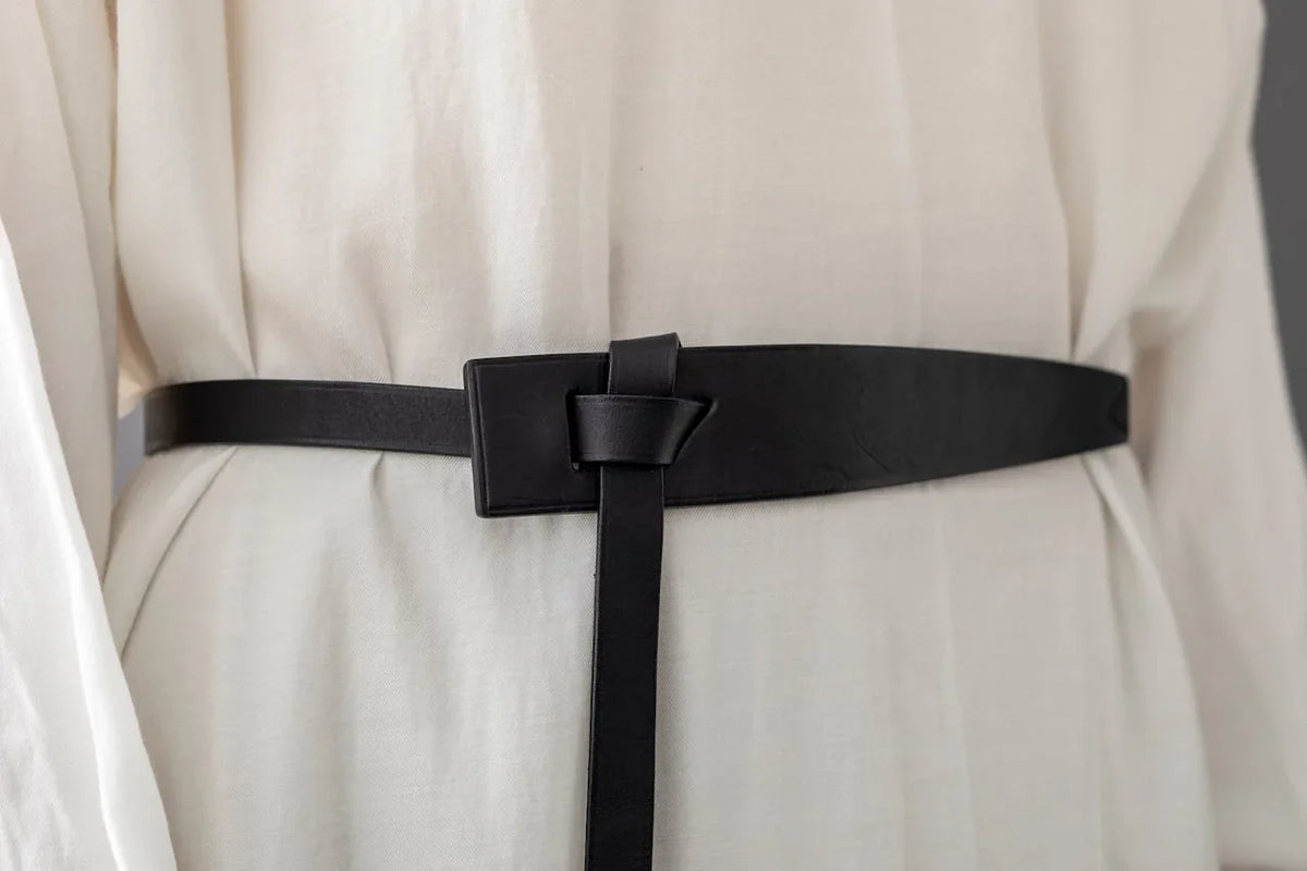 【Last 1】LO|THROUGH BELT (Black)