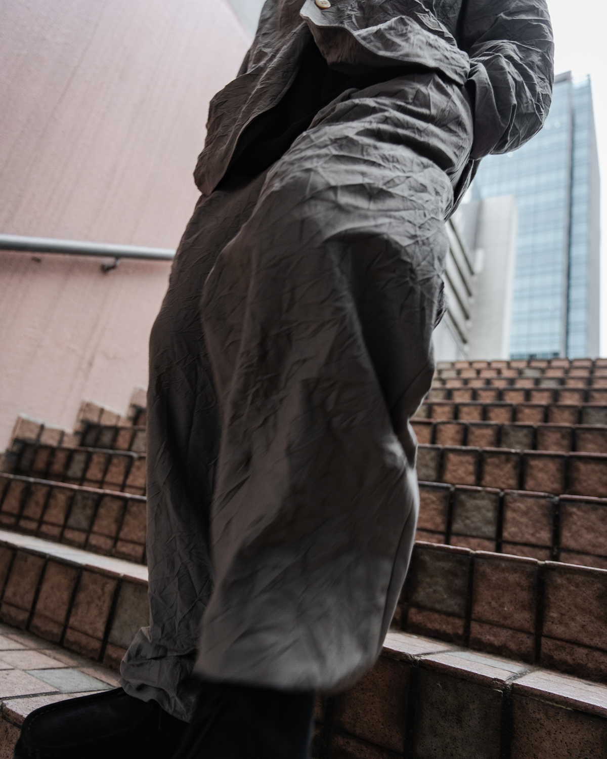 【40% OFF】KANEMASA PHIL. 2024AW|46G Washer Easy Trousers (GRAY)