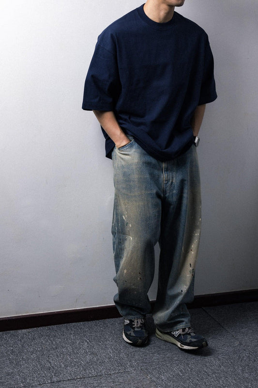 tsuzuli 2024AW|EZ DENIM 5P PANTS PAINT (INDIGO PAINT) - IKKOKU SHOP