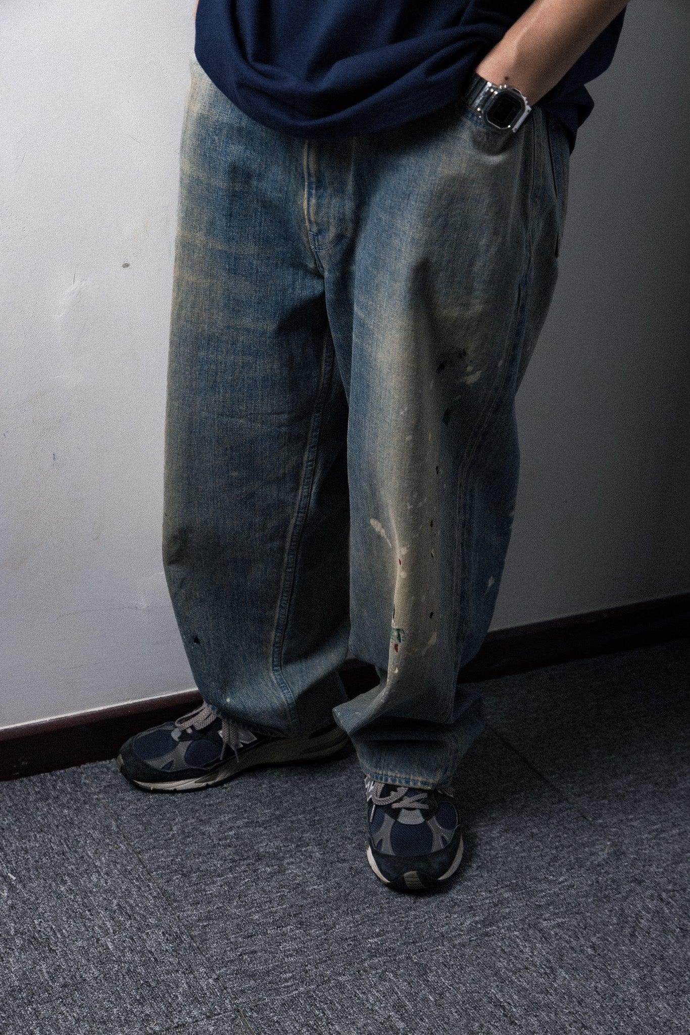 tsuzuli 2024AW|EZ DENIM 5P PANTS PAINT (INDIGO PAINT) - IKKOKU SHOP
