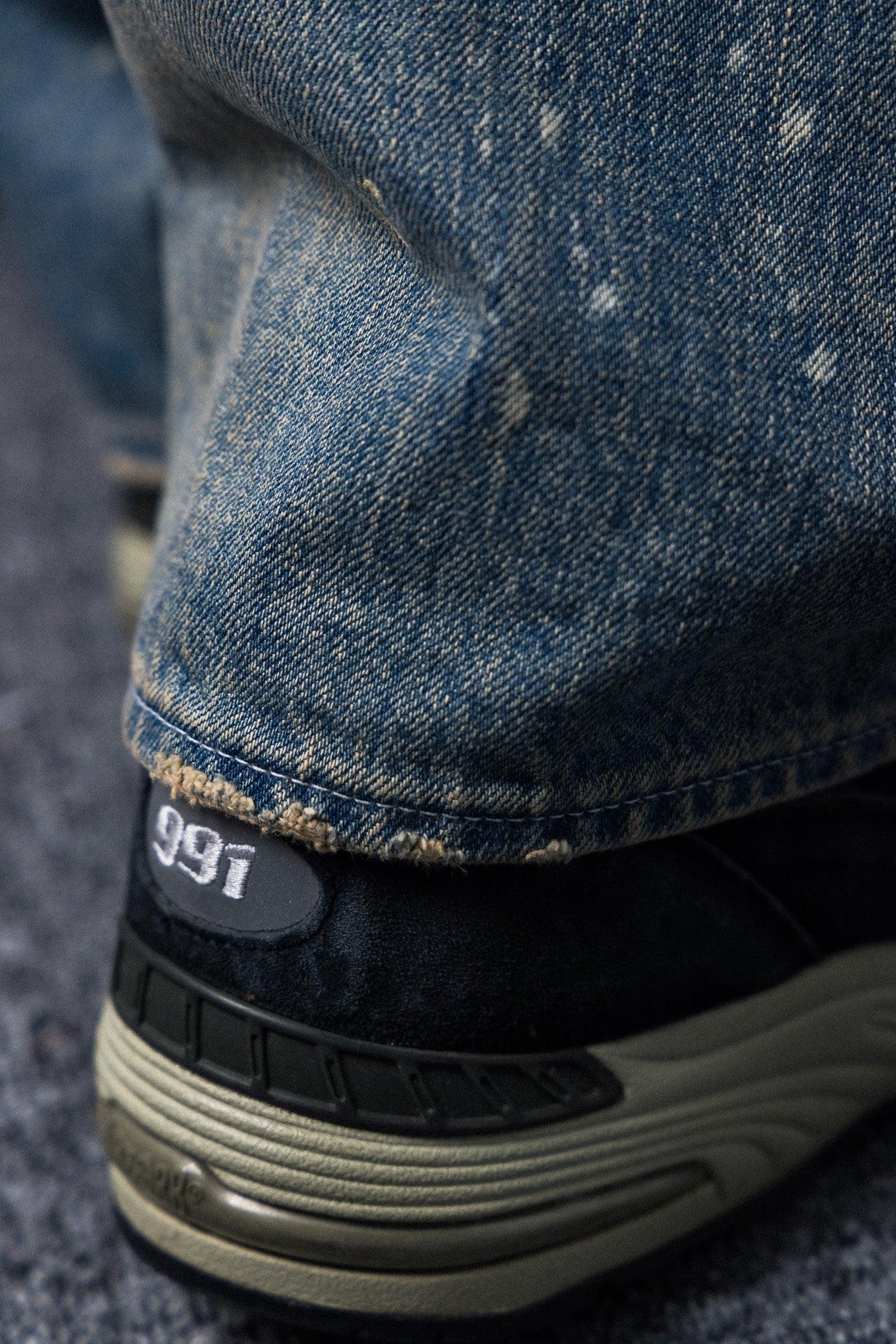 tsuzuli 2024AW|EZ DENIM 5P PANTS PAINT (INDIGO PAINT) - IKKOKU SHOP
