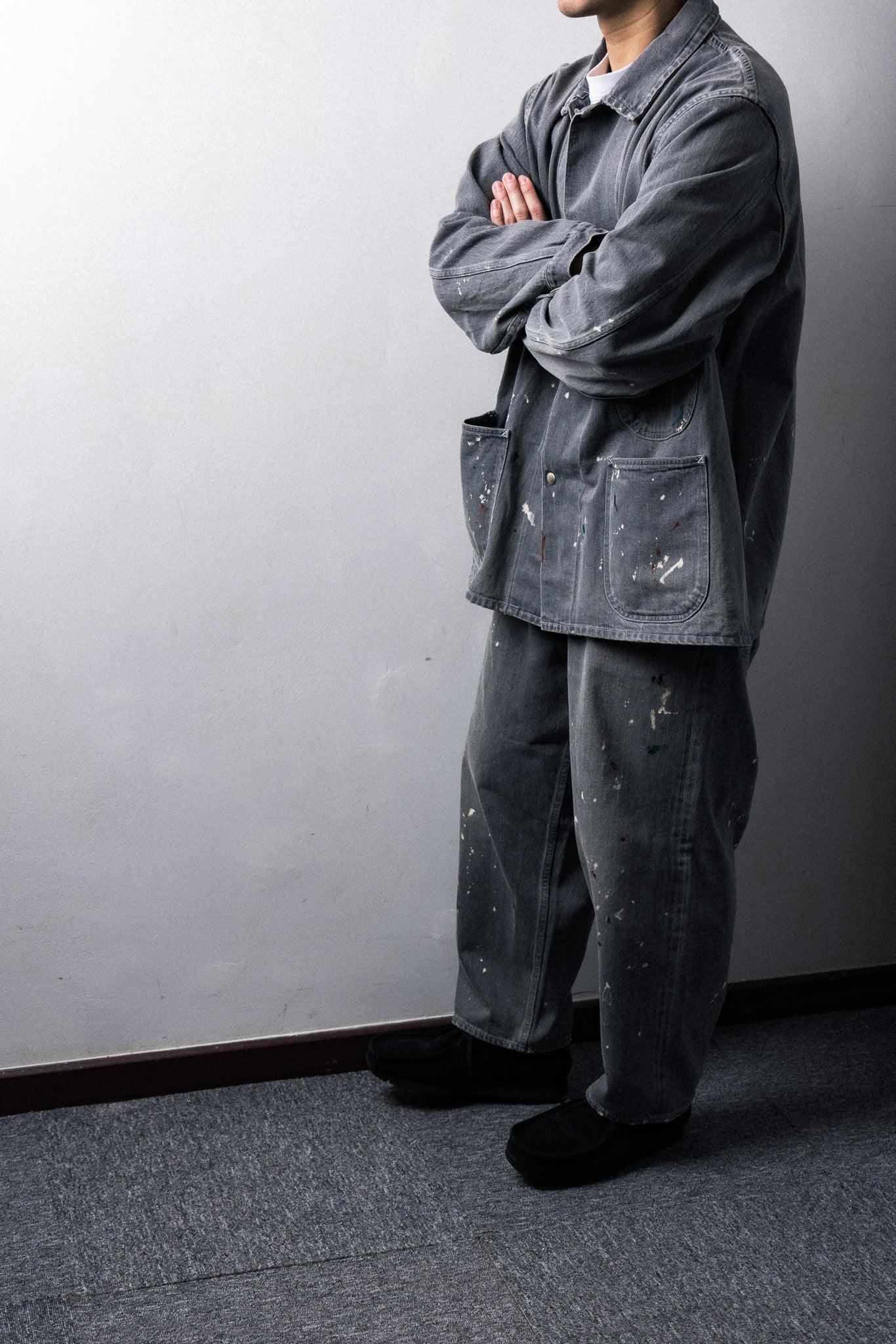 tsuzuli 2024AW|EZ DENIM 5P PANTS PAINT (BLACK PAINT) - IKKOKU SHOP