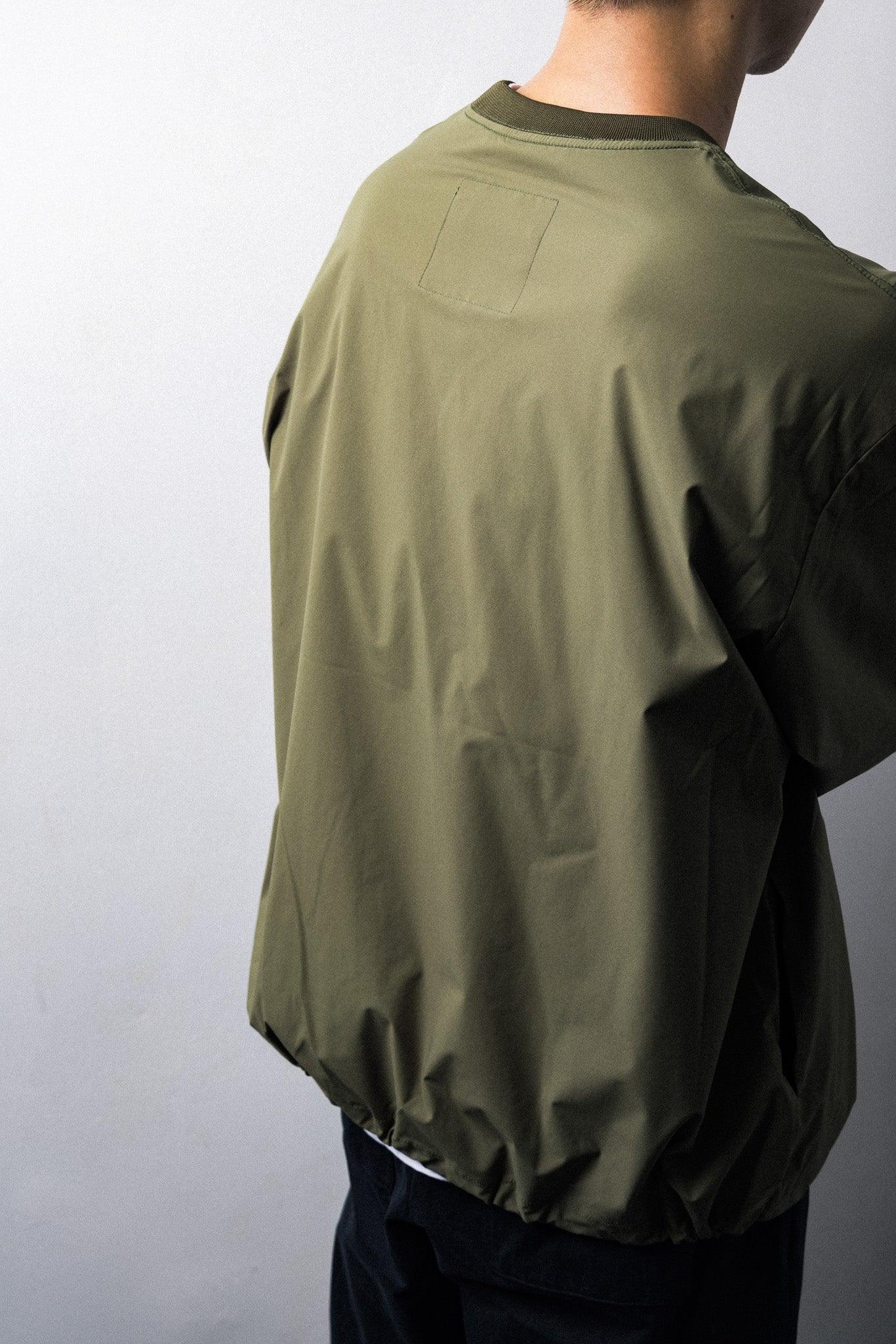 【20% OFF】 UNTRACE 2024AW|MULTI SOLOTEX® L/S SMOCK (OLIVE) - IKKOKU SHOP