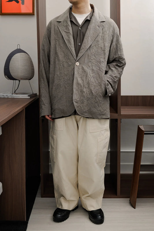【Last 1】tsuzuli|EZ AF TROUSER PANTS (NATURAL)
