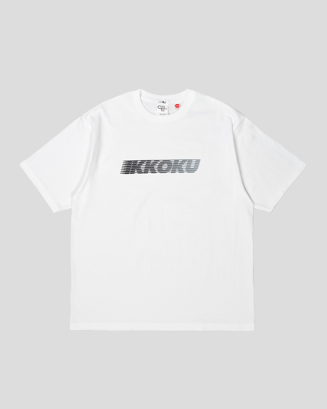 IKKOKU|Speed-line Logo Tee (GREYTONE)