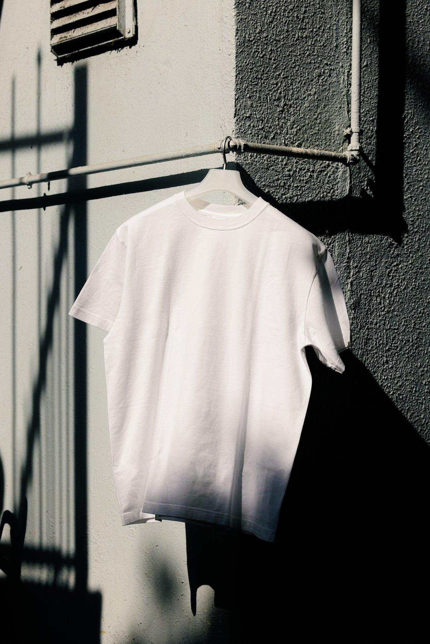 Yonetomi|NEW BASIC T-SHIRT (WHITE) - IKKOKU SHOP