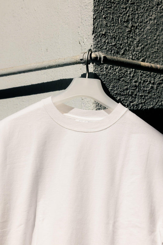 Yonetomi|NEW BASIC T-SHIRT (WHITE) - IKKOKU SHOP