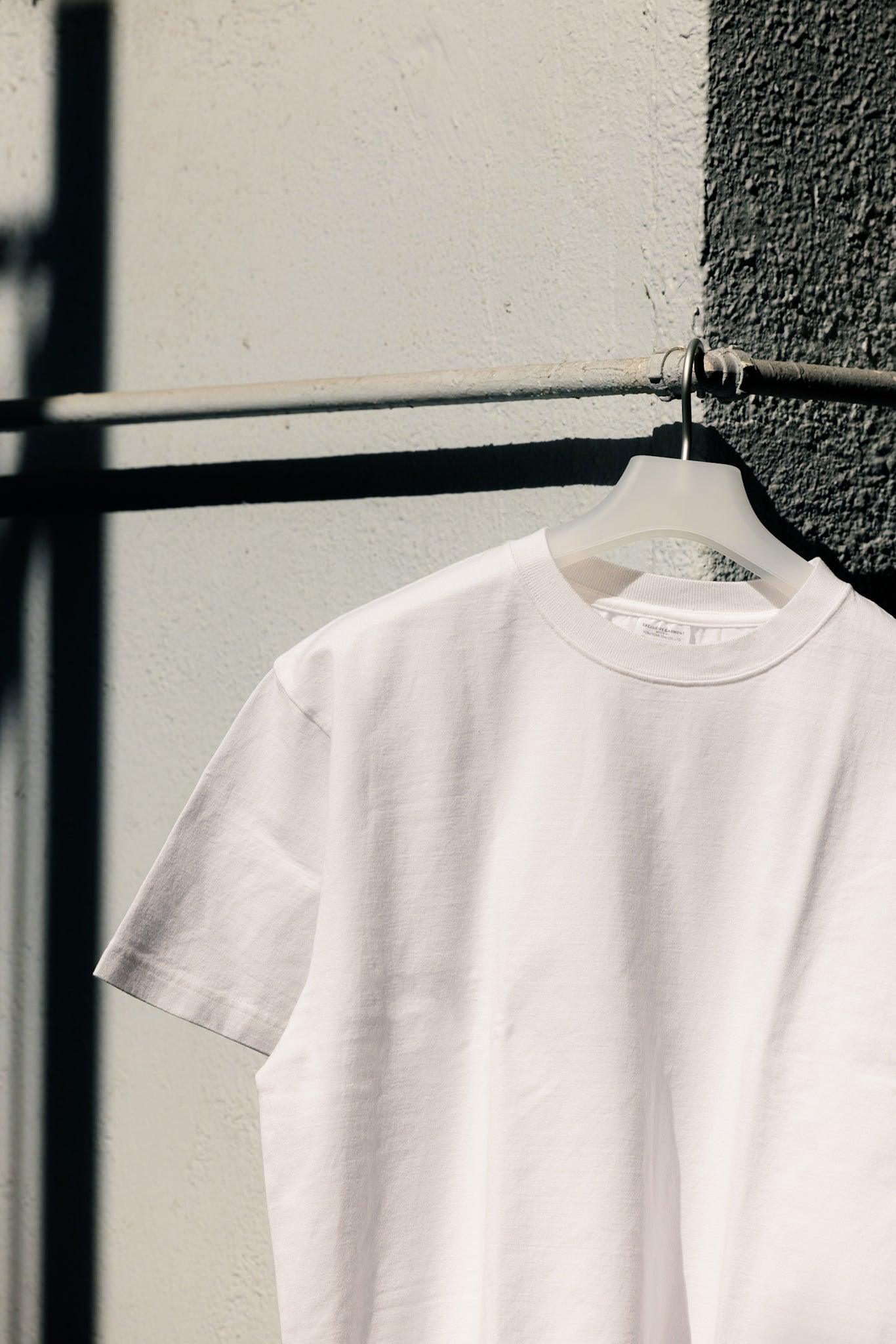 Yonetomi|NEW BASIC T-SHIRT (WHITE) - IKKOKU SHOP