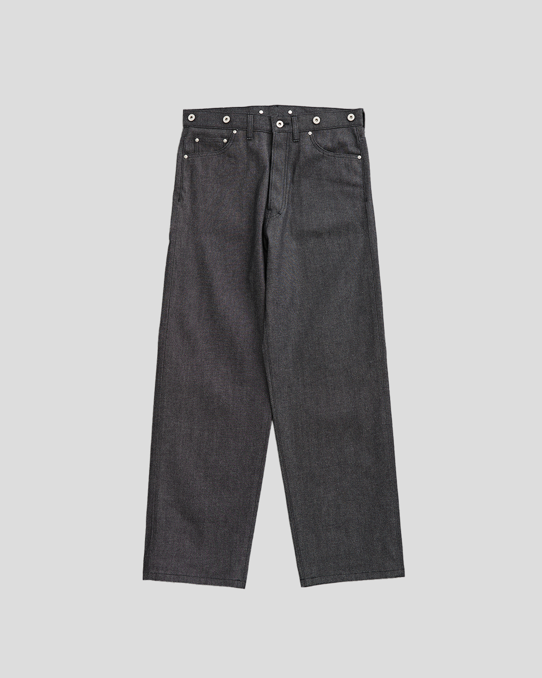 schurayシュウレイ 1922 Model Black Denim Last 1】Schuray.｜1922 Model Black Denim Pants (BLACK) – IKKOKU SHOP