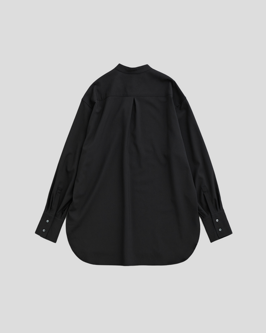 Schuray.|Grampians Wool Pullover Shirt (BLACK)