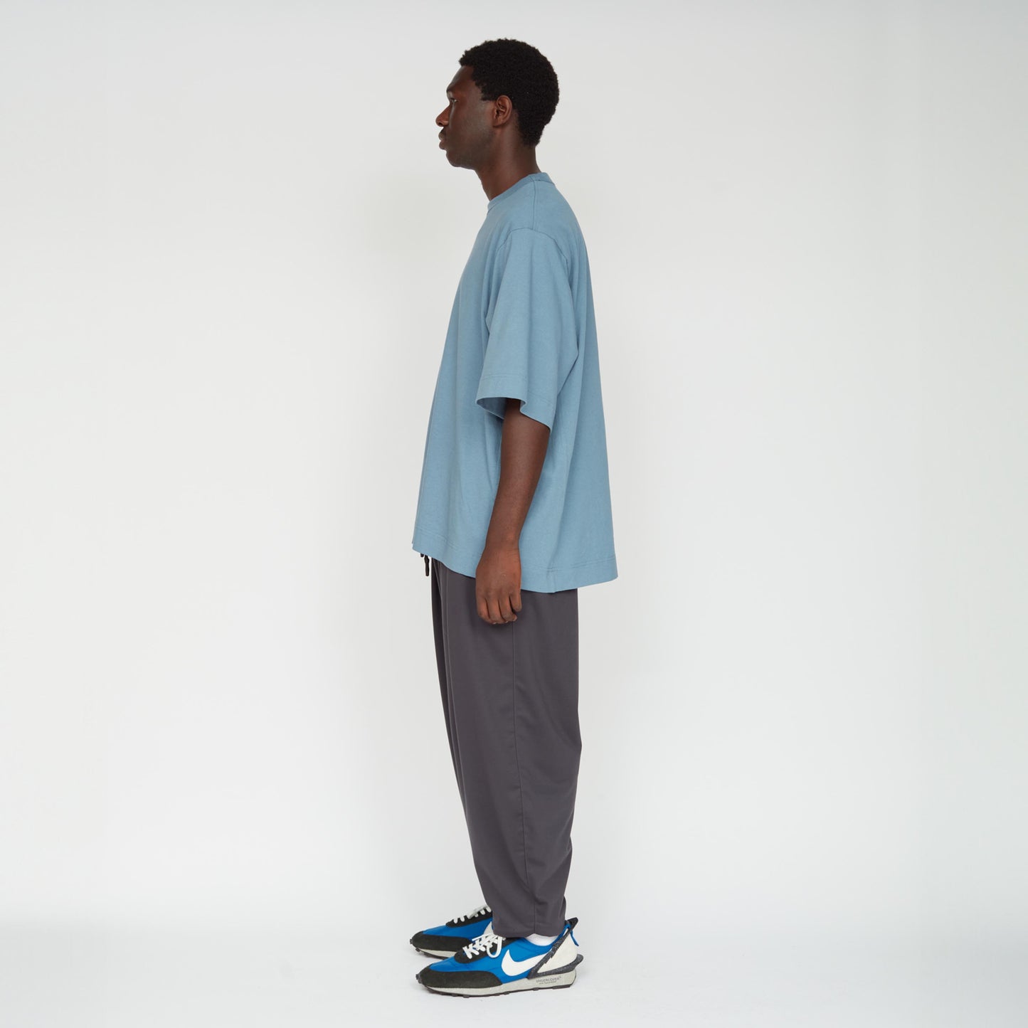 UNTRACE|_171 BOX Tee S/S (ASH BLUE)