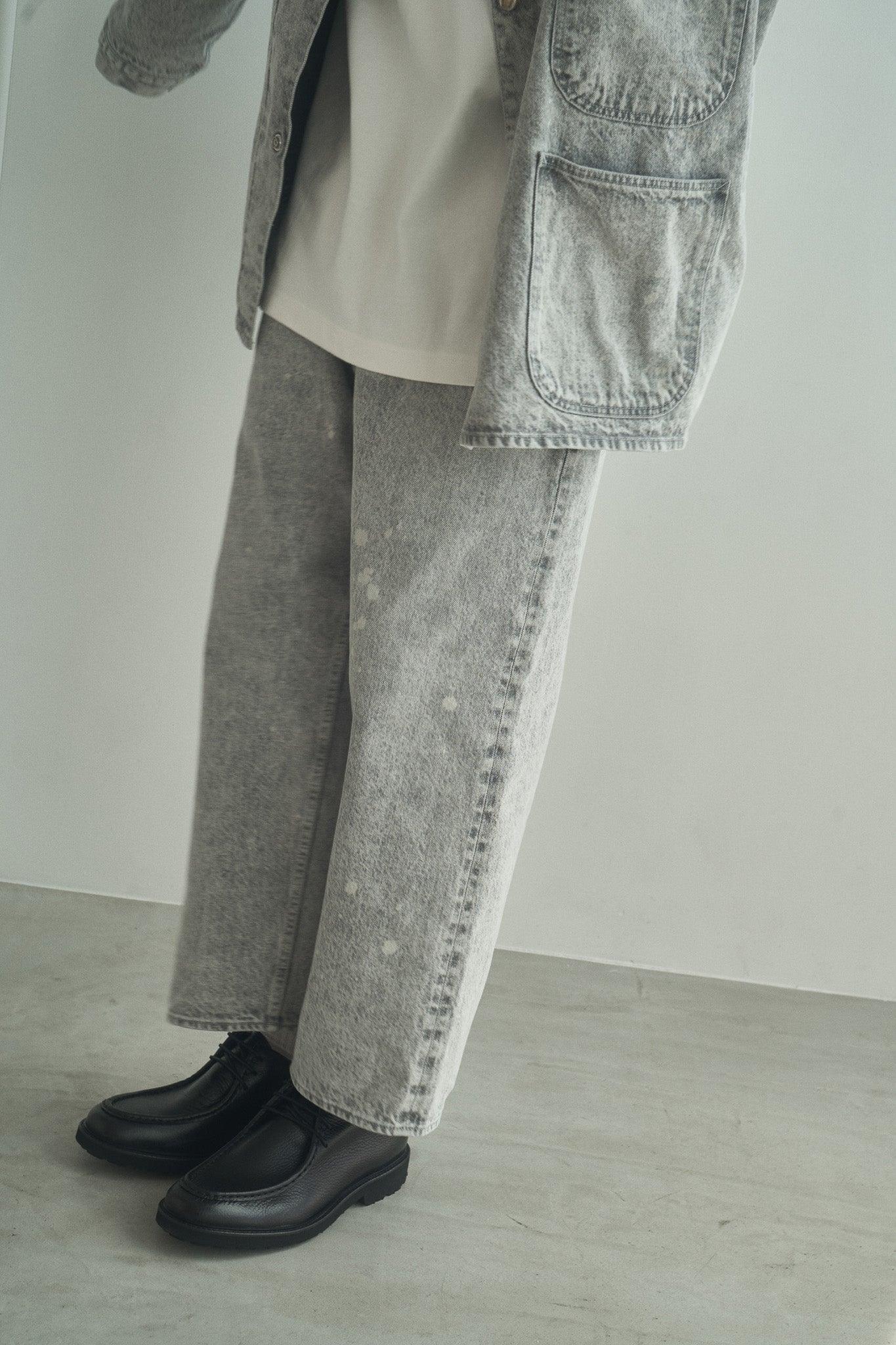 【30% OFF / Last 1】tsuzuli 2023SS|EZ DENIM 5P PANTS (BLACK FADE) - IKKOKU SHOP