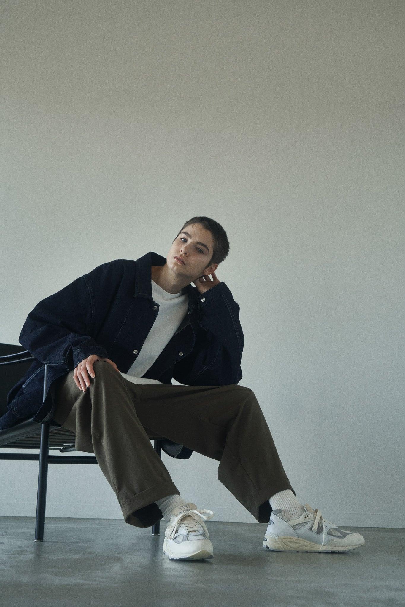 【30% OFF】tsuzuli|COVERALLS JACKET (INDIGO) - IKKOKU SHOP