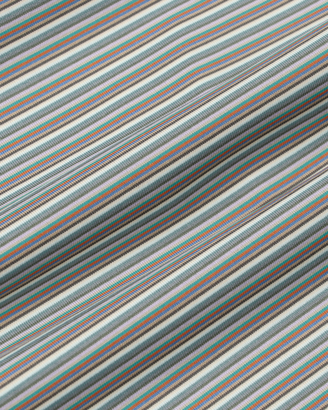 KANEMASA PHIL.|46G Stripe Atmosphere Shirt (RAINBOW)