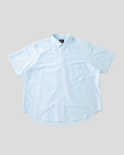 【40% OFF /Last 1】KANEMASA PHIL. 2024SS｜46G Atmosphere SS Shirt (SAX)