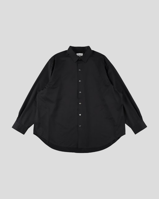 トップス KANEMASA PHIL. 46G Atmosphere Shirt M KANEMASA PHIL / 46G Atmosphere Stripe L/S Shirt PS BLUE