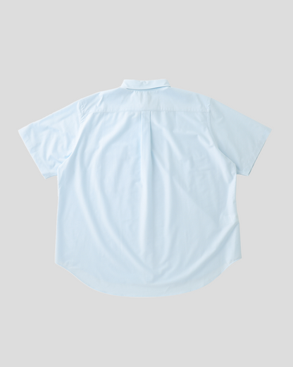 【40% OFF /Last 1】KANEMASA PHIL. 2024SS｜46G Atmosphere SS Shirt (SAX)