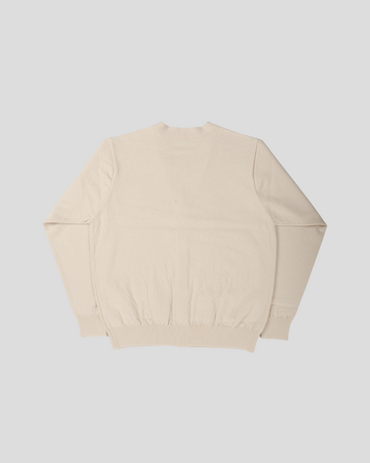 【Last 1】Yonetomi｜RIGID CASHMERE SWEATER Cardigan (RAW)