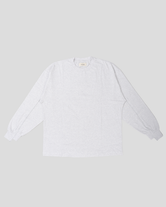 【Last 1】wonderland｜Wind L/S T-shirts (ASH GRAY)