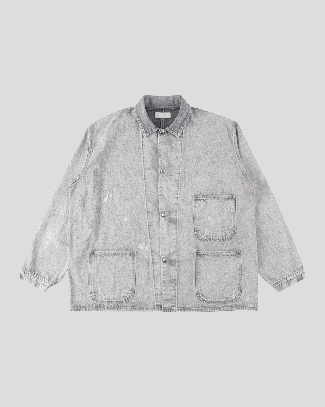 【30% OFF / Last 2】tsuzuli｜COVERALLS JACKET (BLACK FADE)