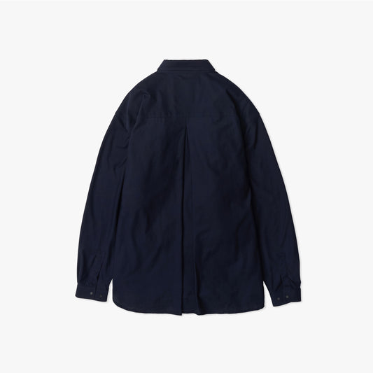 UNTRACE｜_164 BD SHIRT L/S (DARK NAVY)