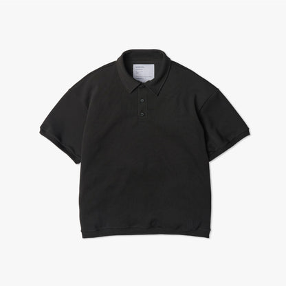 UNTRACE｜_166 POLO SHIRT S/S (CHARCOAL)
