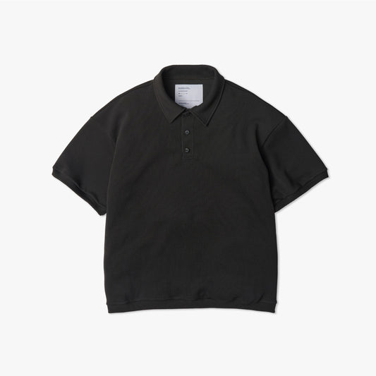 UNTRACE｜_166 POLO SHIRT S/S (CHARCOAL)