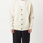 YONETOMI｜RIGID CASHMERE SWEATER Cardigan (RAW)